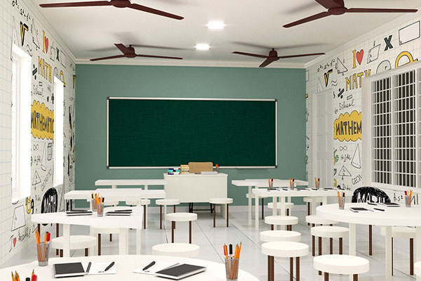 Class Room Interior - Best Institutional Interior Designing Services in Chennai