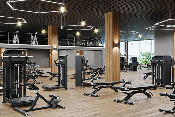 GYM Interior - Best Commercial Interior Designing Services in Chennai